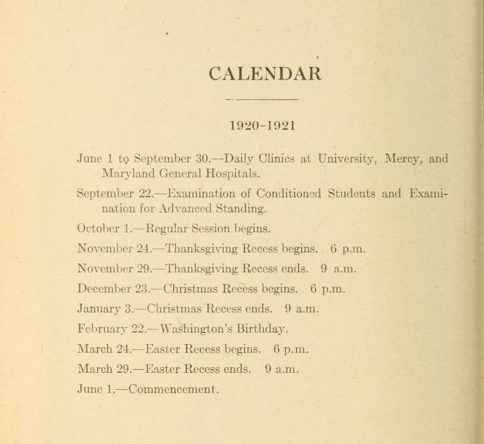 Image of 1920-21 Academic Catalog