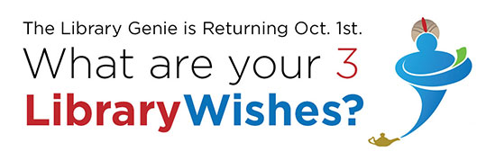 What are your 3 Library Wishes?
